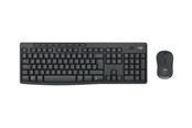 Tastatur - Logitech MK370 Combo for Business - keyboard and mouse set - QWERTY - Nordic (Danish/Finnish/Norwegian/Swedish) - graphite - Tastatur & Mussett - Nordisk - Svart - 920-012072