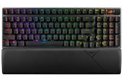 Tastatur - ASUS ROG Strix Scope II 96 Wireless - Gamingtastatur - Nordisk - Svart - 90MP037A-BKNA01