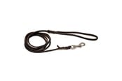 Hund - Dogman Leather Leash Lina Brown M 12mm x 180cm - 220316