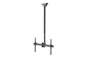 Veggmontering, AV-braketter & AV-møbler - Deltaco Office ARM-0401 mounting kit - telescopic - for flat panel - black 50 kg 70" 200 x 200 mm - ARM-0401