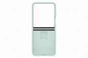 Mobil - Deksel og etui - Samsung Galaxy Z Flip5 Silicone Case with Ring - Ocean Green - EF-PF731TMEGWW