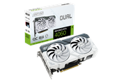 Grafikkort - ASUS GeForce RTX 4060 DUAL OC White - 8GB GDDR6 RAM - Grafikkort - 90YV0JC2-M0NA00