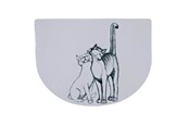 Katt - Trixie Place Mat Pussy Cats 40 × 30 cm white - TX24540