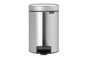 Rengjøring - brabantia newIcon - rubbish bin - 3 L - matt steel - 11 21 64