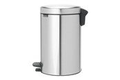 Ergonomi - brabantia newIcon - rubbish bin - 12 L - matt steel - 11 20 41