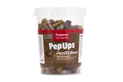 Hund - Dogman Pep Ups Hearts o Bones mix300g - 473016