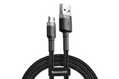 USB - Baseus Cafule Micro USB cable 1.5A 2m (Gray + Black - CAMKLF-CG1