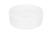 Hund - Trixie Ceramic Bowl dog 1.6 l/ø 20 cm white - TX25025