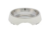 Katt - Trixie Bowl melamine/stainless steel 0.2 l/ø 14 cm white - TX25186