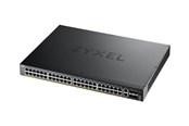 Switch/splitter - ZyXEL XGS2220 Series XGS2220-54HP - switch - 48-port GbE L3 access NebulaFLEX Cloud with 6 10G uplink - 54 ports - Managed - rack-mountable - XGS2220-54HP-EU0101F