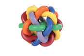 Hund - Trixie Knotted Ball for Dogs 10cm multi-coloured - TX32622