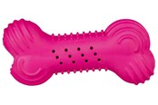 Hund - Trixie Rustling Bone Dog Toy 11 cm assorted colours - TX34848