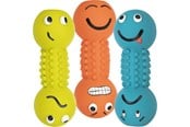 Hund - Trixie Smiley dumbbell latex 19 cm assorted colours - TX35251