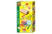 Kreative leker - SES Crayons with Eraser - 00208