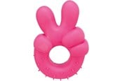 Hund - Trixie Peace hand sign latex 14 cm - TX35519