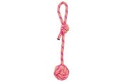 Hund - Trixie Playing Rope with Woven-in Ball ø 7 x 37 cm assorted colours - TX35694