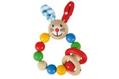 Babyutstyr - Eichhorn Baby Wooden Teether Rabbit - 100017009