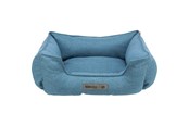 Hund - Trixie Talis bed square 100 × 70 cm blue - TX37565