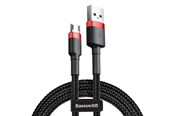 USB - Baseus Cafule Micro USB cable 1.5A 2m (Red+Black) - CAMKLF-C91