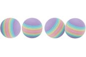 Katt - Trixie Set of Rainbow Balls ø 4 cm - TX4097