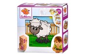 Puslespill - Eichhorn Wooden Block Puzzle Farm Tre - 100005203