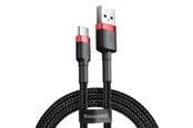 USB - Baseus Cafule cable USB-C 2A 2m (Red+Black) - CATKLF-C91