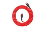 USB - Baseus Cafule Cable USB-C PD 2.0 QC 3.0 60W 1m (Red) - CATKLF-G09