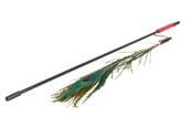 Katt - Trixie Playing Rod with Peacock Feather 47cm - TX4509