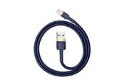 USB - Baseus Cafule Lightning cable 2.4A 1m (Gold+Dark blue) - CALKLF-BV3