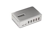 USB-hub - StarTech.com 7-Port USB-C Hub 5x USB-A + 2x USB-C Self-Powered w/ 65W Power Supply USB 3.1 10Gbps Hub w/ BC1.2 Charging USB-hub - 7 porter - Grå - 10G5A2CS-USB-C-HUB