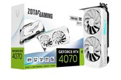 Grafikkort - ZOTAC GeForce RTX 4070 Twin Edge OC White - 12GB GDDR6X RAM - Grafikkort - ZT-D40700Q-10M