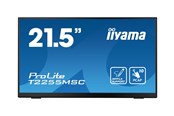 Skjerm - 21" iiyama ProLite T2255MSC-B1 - Touchscreen - 1920x1080 - IPS - Speakers - T2255MSC-B1