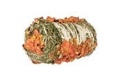 Smådyr - Trixie Hay Bale with Pumpkin and Carrot ø 10 × 18 cm 200g - TX60793