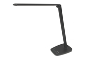 Skrivebordstilbehør - Unilux Twistled LED lampe, svart - 400165037