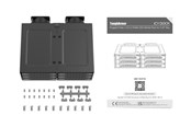 Harddisk - Tilbehør - Icy dock ToughArmor MB118VP-B - storage enclosure - 6 x U.2/U.3 NVMe SSD mobile rack for 5.25"​ bay with SlimSAS SFF-8654 8i - PCIe 4.0 - PCIe 4.0 - MB118VP-B