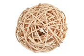 Smådyr - Trixie Rattan Ball ø 4 cm - TX61822