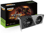 Grafikkort - Inno3D GeForce RTX 4060 Ti Twin X2 - 16GB GDDR6 RAM - Grafikkort - N406T2-16D6-178055N