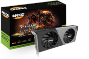 Grafikkort - Inno3D GeForce RTX 4060 Ti Twin X2 OC - 16GB GDDR6 RAM - Grafikkort - N406T2-16D6X-178055N