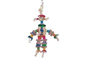 Fugl - VADIGRAN Bird Toy Scarecrow multicoloured 29cm - FF14288