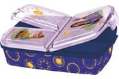 Skoleutstyr - Euromic Disney WISH multi compartment sandwich box 18x13 - 088808735-24120