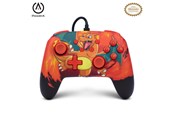 Spill - Tilbehør - PowerA Enhanced Wired Controller for Nintendo Switch - Pokémon: Charizard Vortex - Controller - Nintendo Switch - NSGP0040-02