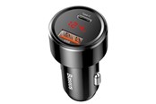 Mobil - Andre tilbehør - Baseus Magic Car Charger USB + USB-C QC 4.0 PD 45W (Black) - CCMLC20C-01