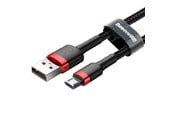 USB - Baseus Cafule Micro USB Cable 2A 3m (Black+Red) - CAMKLF-H91