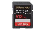 Minnekort - SanDisk Extreme Pro - SD - 280MB/s - 512GB - SDSDXEP-512G-GN4IN