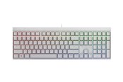 Tastatur - Cherry MX 2.0S - Gamingtastatur - Tysk - Hvit - G80-3821LXADE-0