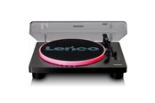 Platespiller - Lenco LS-50LED - Record Player with PC encoding speakers and lights - Platespiller Svart - LS-50LEDBK