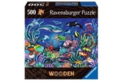 Puslespill - Ravensburger Wooden Under the Sea 500p - 10217515