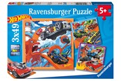 Puslespill - Ravensburger Hot Wheels 3x49p - 10105722