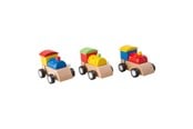 Babyleker - Small Foot - Wooden Train Wind Up per piece - 11016