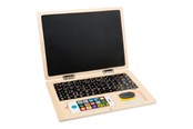 Kreative leker - Small Foot - Wooden Laptop with Magnetic Board - 11193